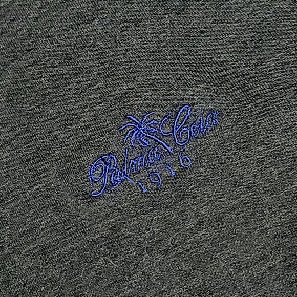 Peter Millar Mens Crown Comfort Pullover Size XL Gray Quarter Zip Palma Ceia - Picture 5 of 12